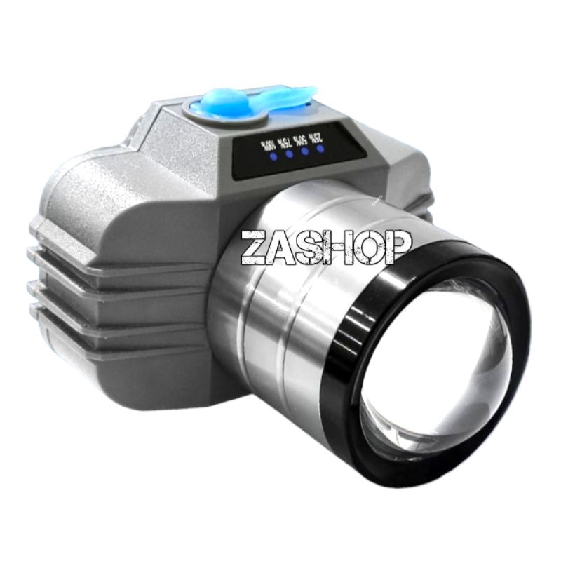 Senter Kepala Cas Zoom LED Laser Mitsuyama 245p 3 Mode