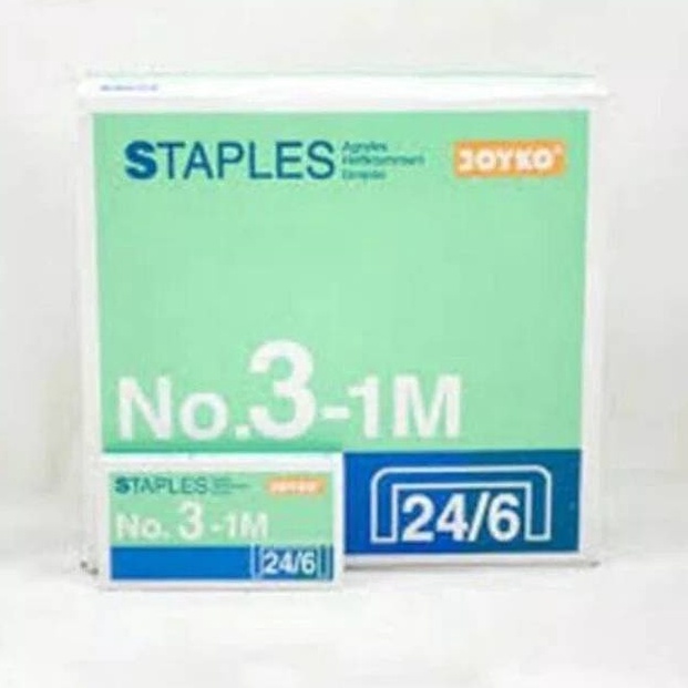 

Isi staples besar No 3 merk Joyko isi 2 box kcl c J7K9