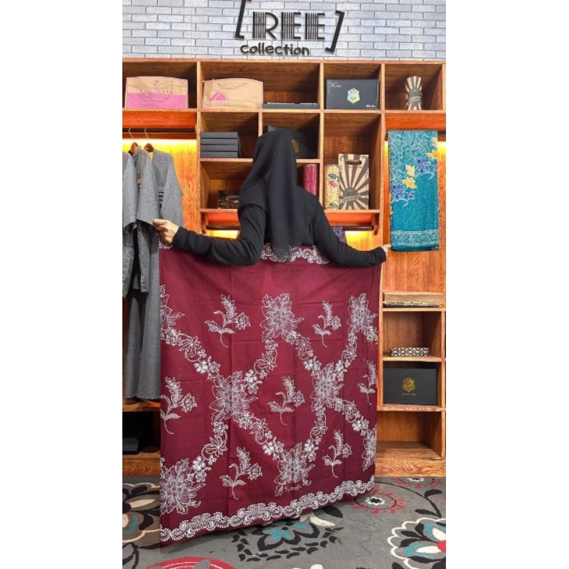 SARUNG WANITA BATIK SYAREEFA - SARUNG BATIK WANITA