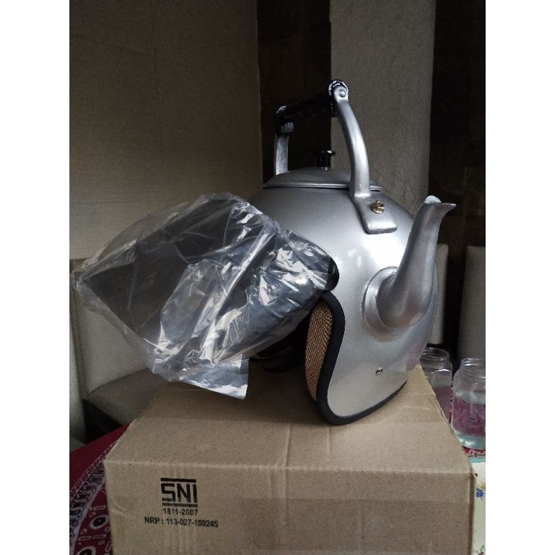 Helm Bogo Helm Unik Ceret Air Helm Motor Pria Wanita