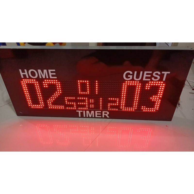 Papan skor digital scoreboard futsal voli badminton basket dll wireless