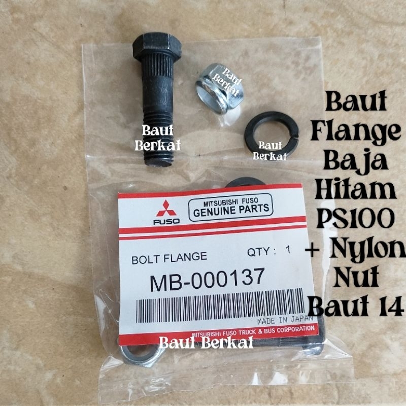 Baut kopel PS100 nylon nut baut kopel mitsubishi PS100 baut 14 baut kopel PS100 kunci 14 baut joint 
