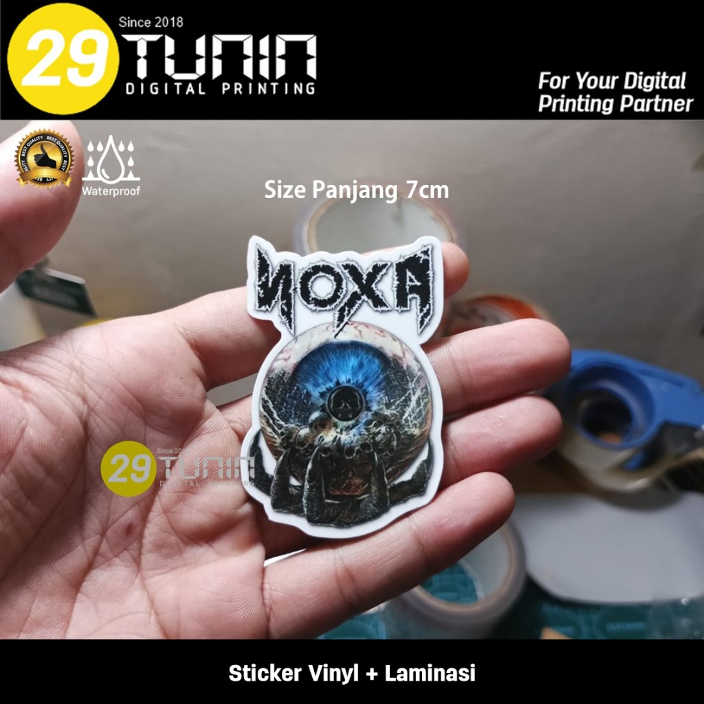 Sticker Vinyl - Band Noxa
