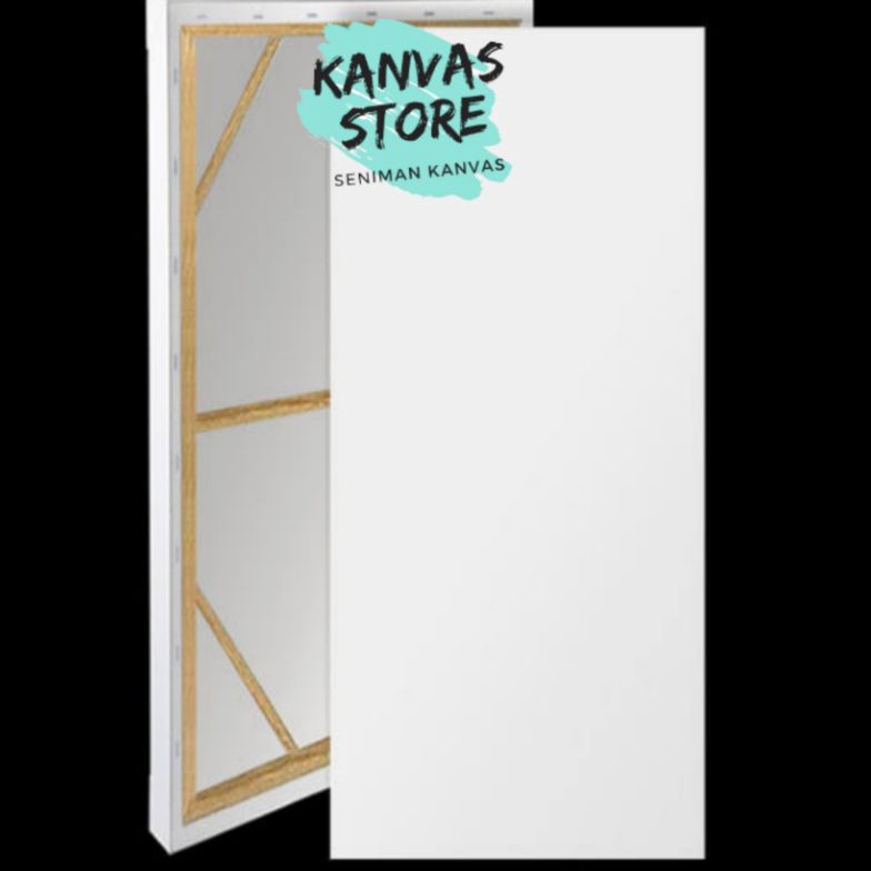 

KODE I78Q KANVAS LUKIS UKURAN 3 X 78 cm sudah gesso