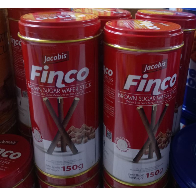 Jacobis finco wafer stik vanila 150gr