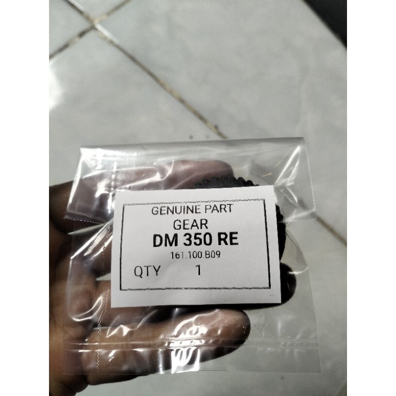 Gear DM 350 RE Bitec Gigi nanas mesin Bor Bitec DM350RE