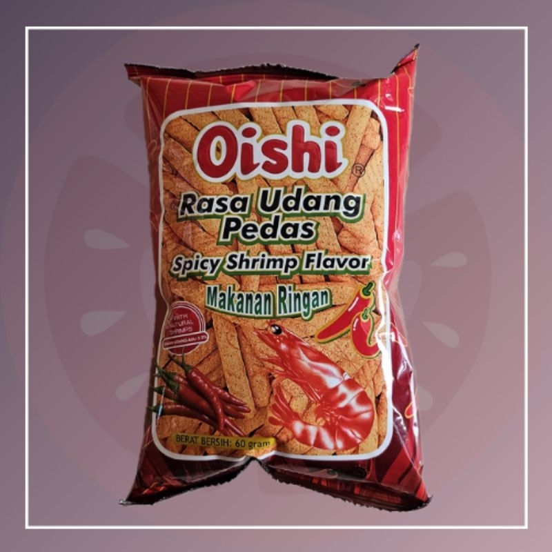 

Oishi Krakers Udang Pedas 60gr