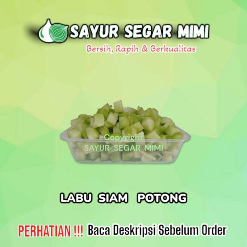 

Labu Siam / Jipang - Sᴀʏᴜʀ Sᴇɢᴀʀ ♏ɪᴍɪ