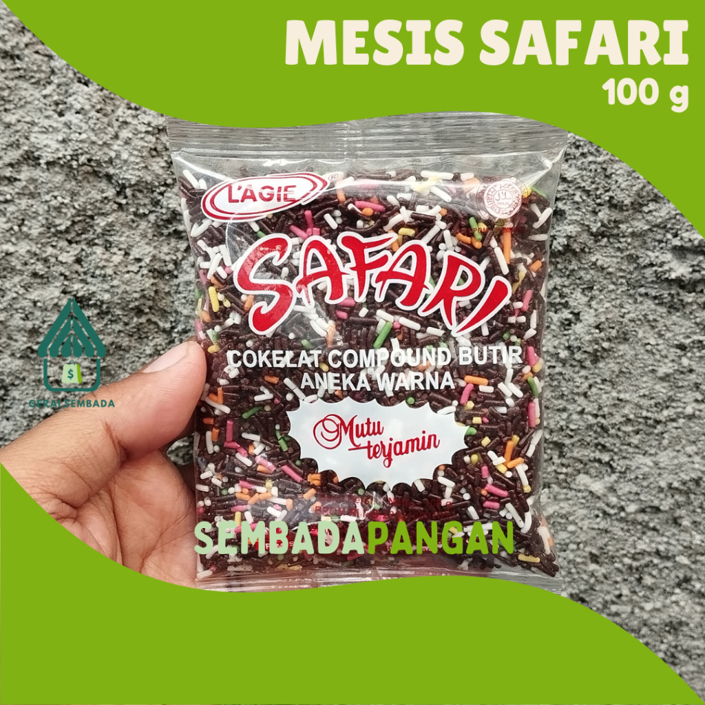 

Meses Warna Warni Safari L'AGIE 100 gram - GERAI SEMBADA
