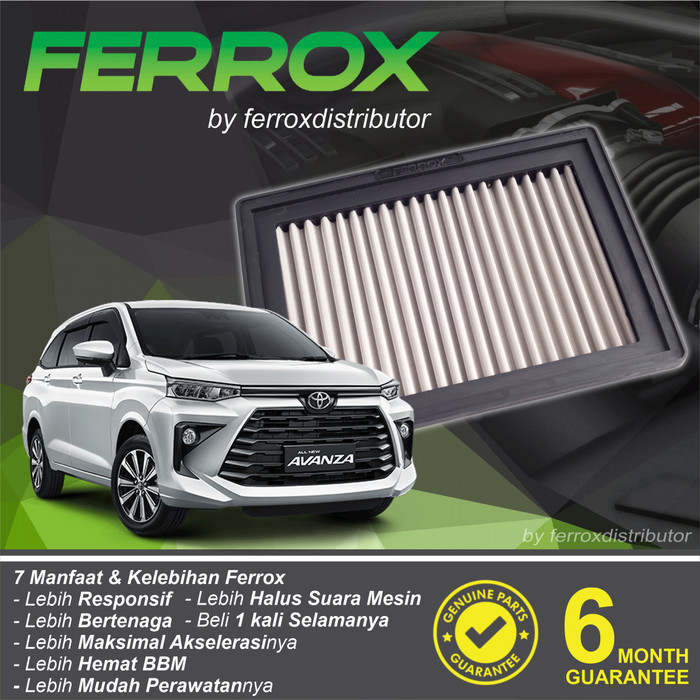 Ferrox Replacement Air Filter Toyota Grand New Avanza