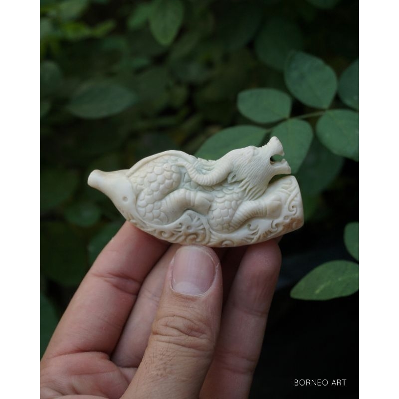 AKSESORIS ONCE TUL4NG DUYUNG UKIRAN KALIMANTAN