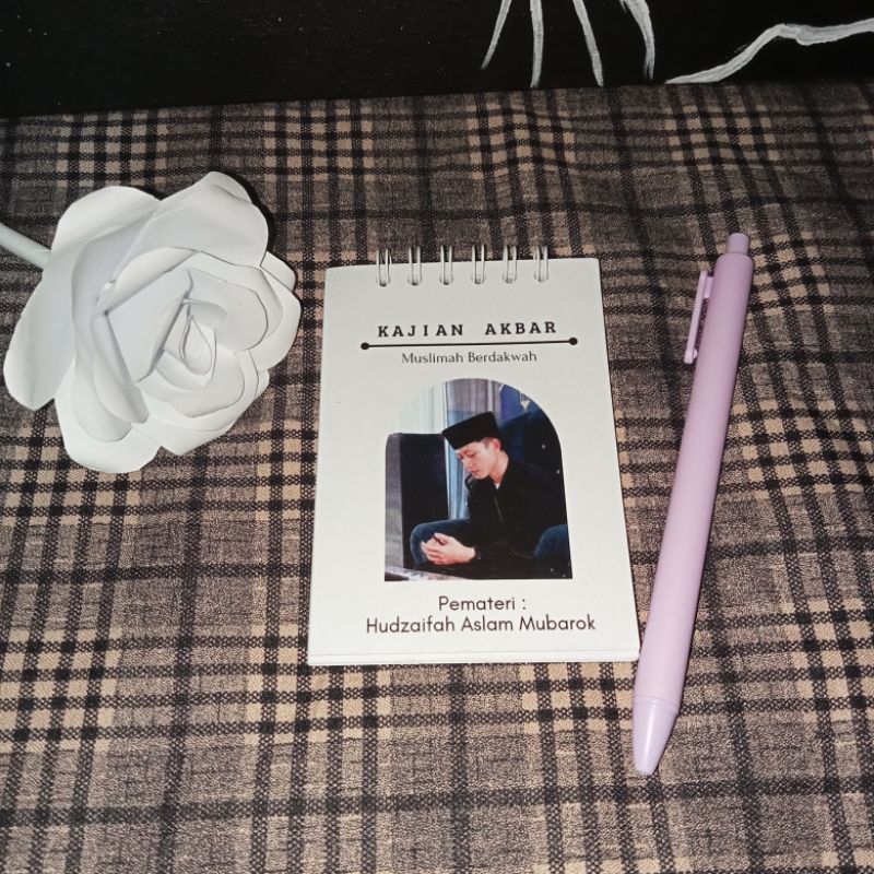 

Paket spesial mini notebook zai + pulpen warna pastel