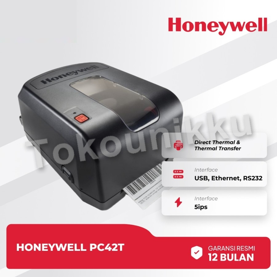 

Printer Thermal Honeywelll PC42T PC-42T PC 42T Printer Sticker Label