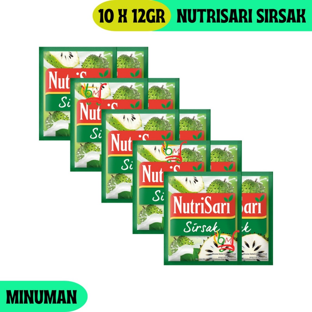 

NutriSari Sirsak Minuman Serbuk Rasa Sirsak Segar Nikmat