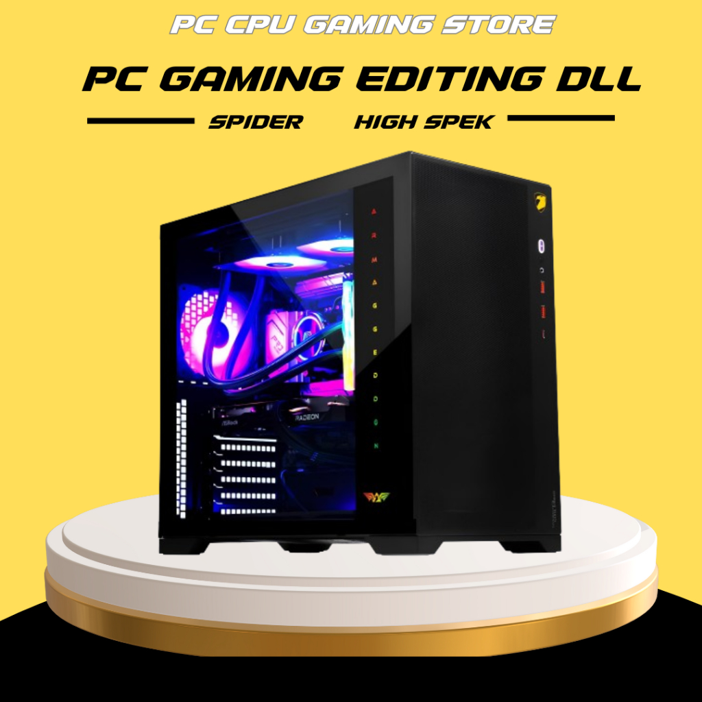 PC GAMING AMD ATHLON 3000G RAM 8GB DDR4 HDD 500GB