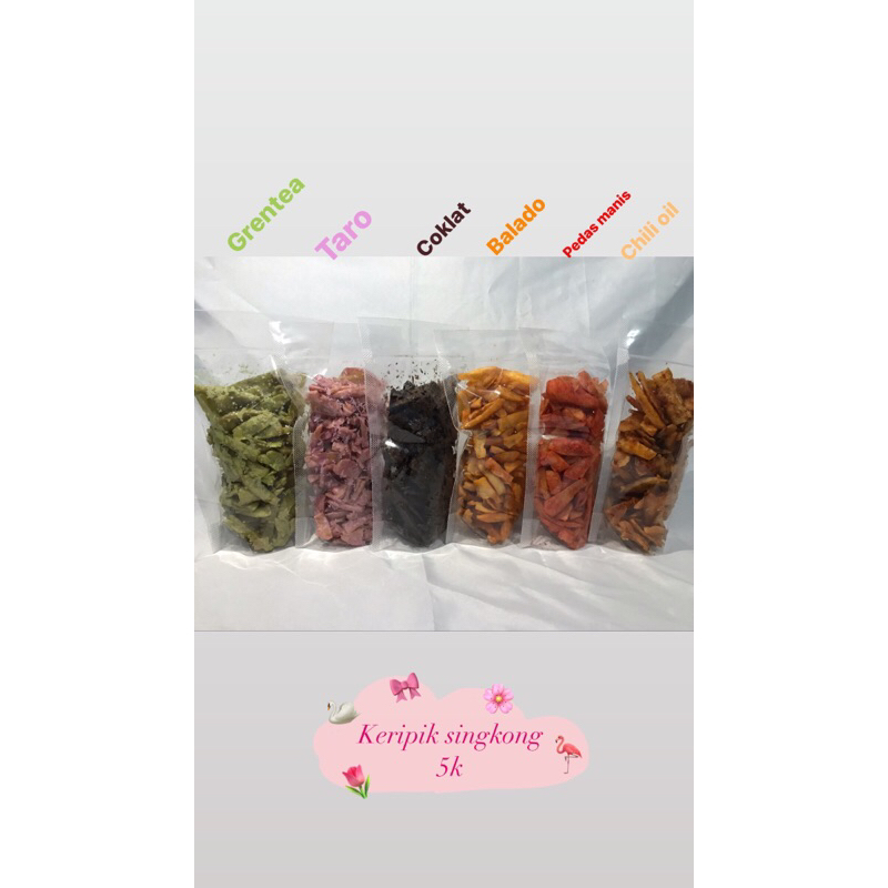 

Keripik singkong lumer