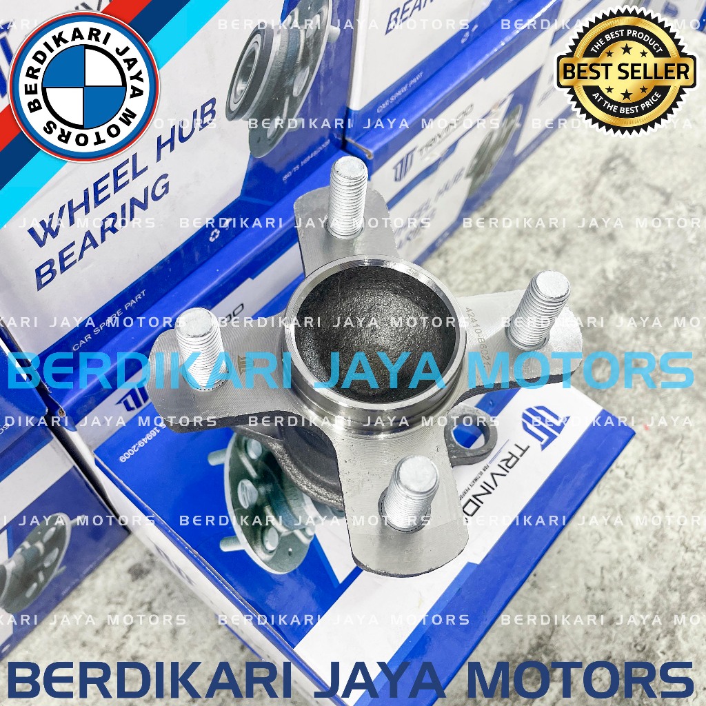 HUB BEARING RODA BELAKANG TOYOTA AGYA AYLA NON ABS 2012 UP 2013 2014 2015 2016 2017 2018 2019 2020 2