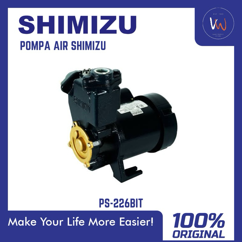 Pompa Air Manual Shimizu PS-226Bit / Pompa Air Non Otomatis