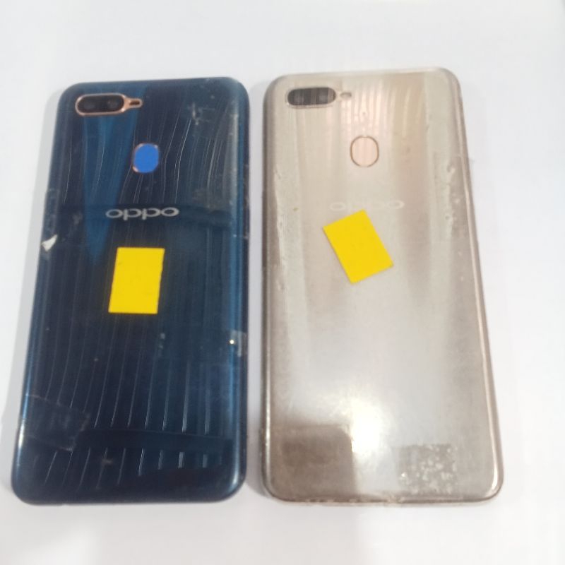 Oppo A7 Minus LCD Tanpa Pola Mesin Normal Segel Bergaransi