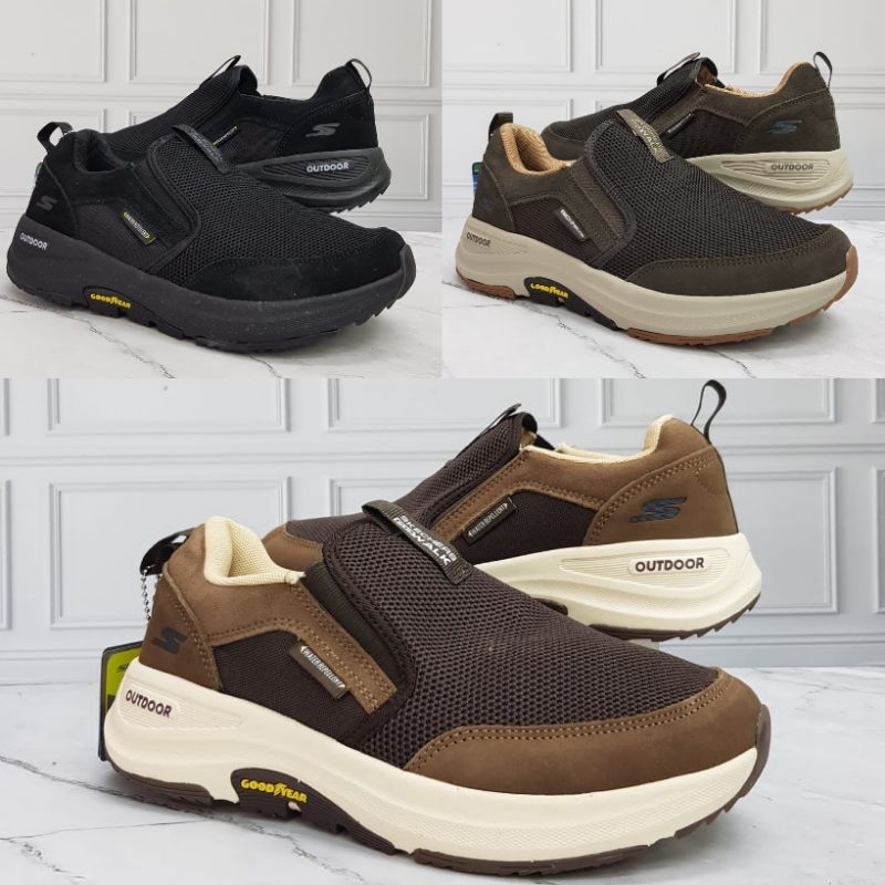 Skechers Go Walk Outdoor /Outsole Goodyear /Sepatu Skechers Gowalk Outdoor Pria/Skechers Pria/Sneake