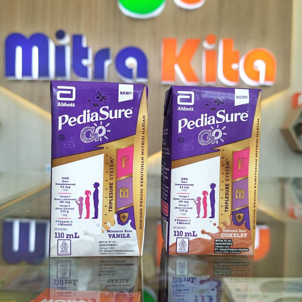 

Pediasure GO UHT 110ML Vanila / Coklat (Semarang)