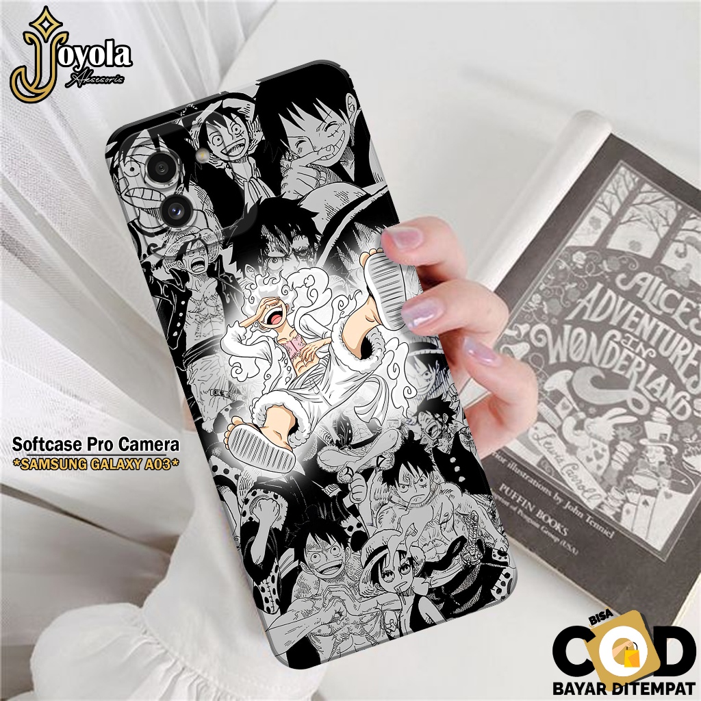 Case Samsung Galaxy A03 - Case Anime - Softcase Pro Camera Samsung Galaxy A03 Terbaru - Silikon Hp -