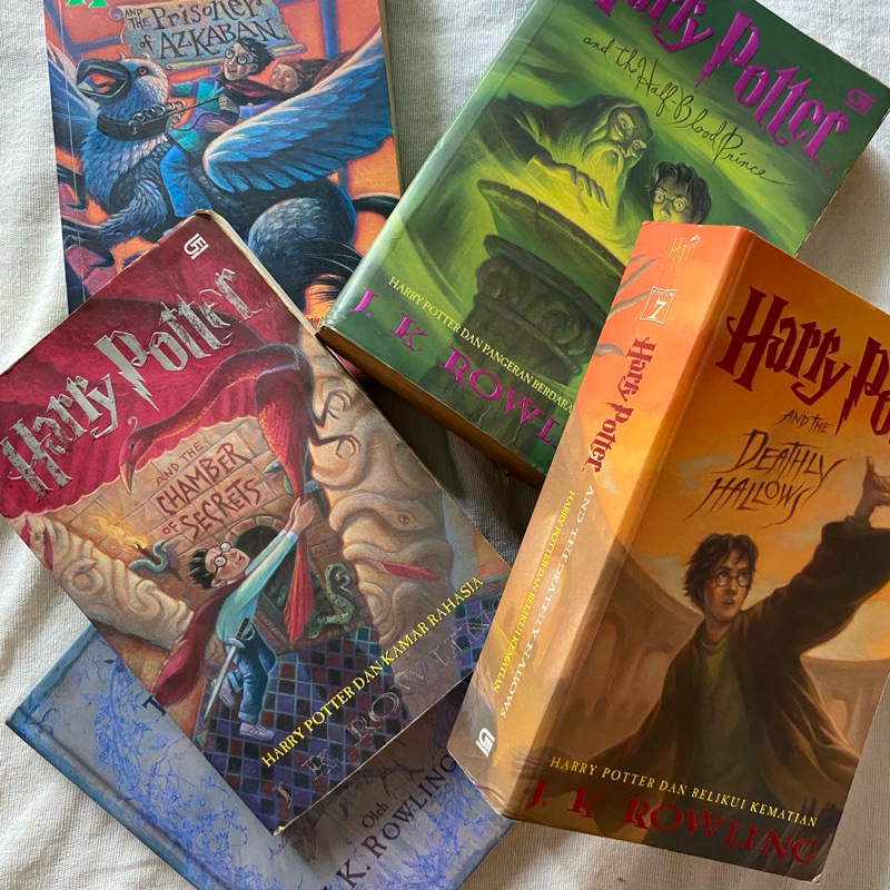 Buku Novel Terjemahan HARRY POTTER Bekas Second Preloved Jual Satuan Tales of Beedle the Bard