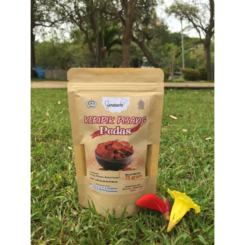 

Kripik Pisang Pedas Dapur Sundara