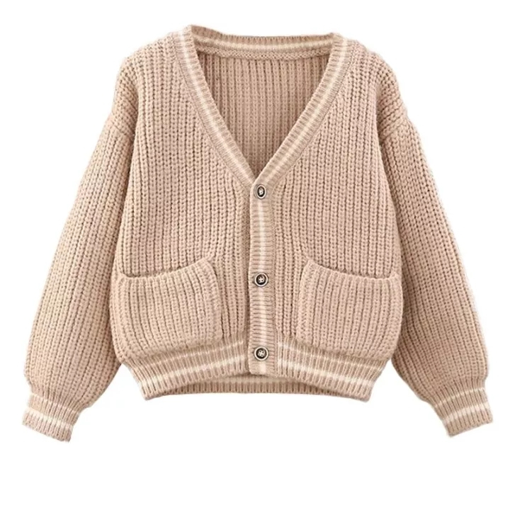 Cardigan Korea Anak / Atasan Rajut Anak Perempuan / Baju Rajut Anak / Sweater Cardygan Nakara Anak /