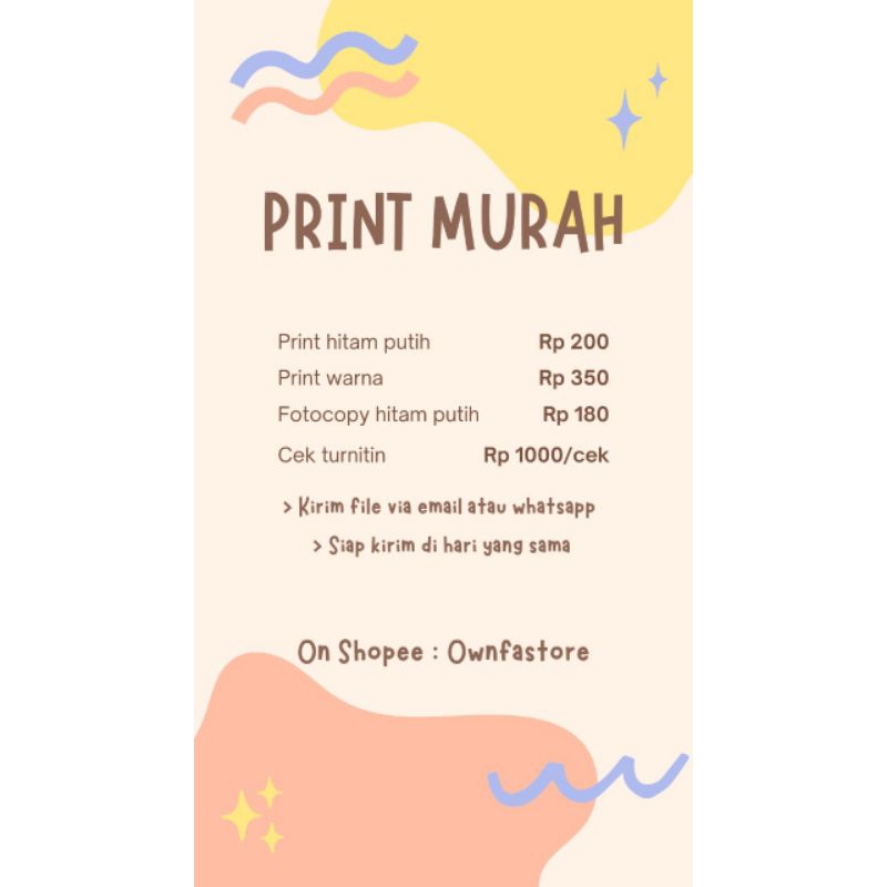 JASA PRINT MURAH PALEMBANG DAN TURNITIN
