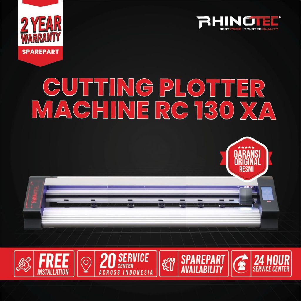 RHINOTEC CUTTING PLOTTER MACHINE - RC130XA AUTO COUNTOUR