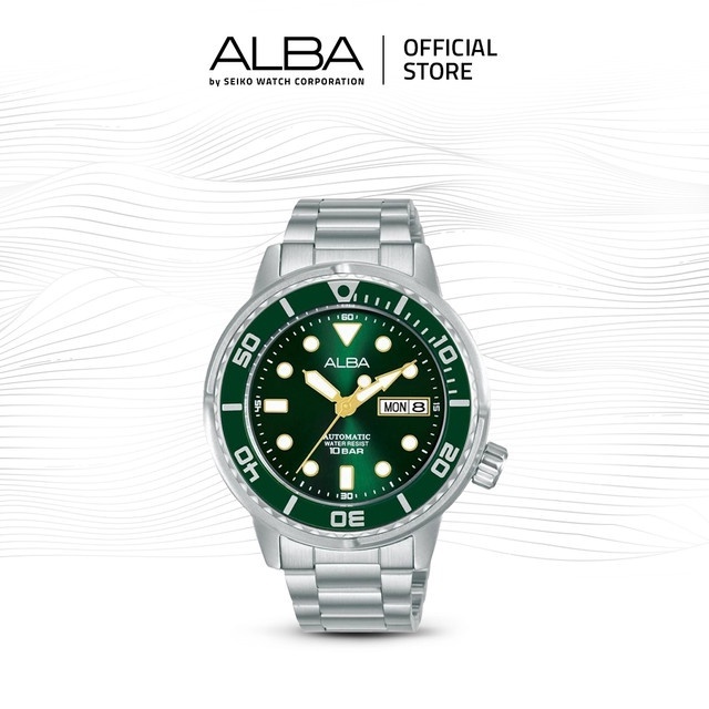 ALBA TUNA Automatic Collection AL4243 AL4245 AL4247 AL4249 AL4250 AL4251 Water Resist Stainless Stee