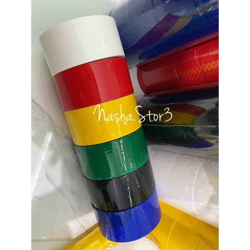 LAKBAN WARNA - WARNI ( PER PCS) STAR TAPE