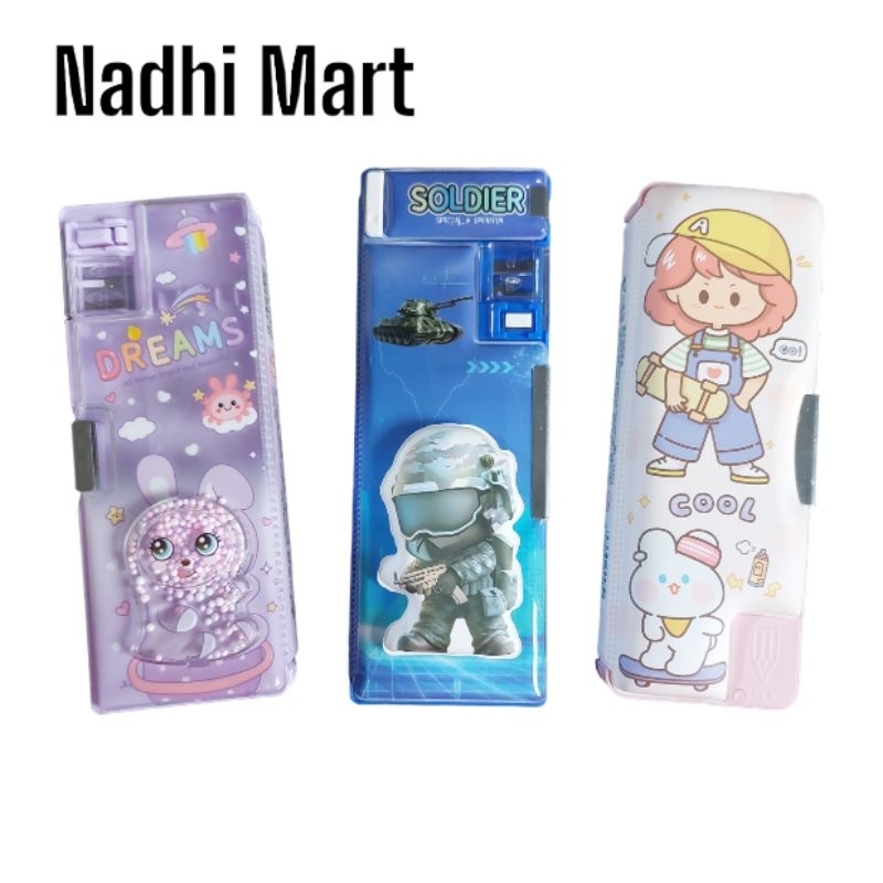 

KOTAK PENSIL ANAK / PENCIL CASE / KOTAK PENSIL LUCU