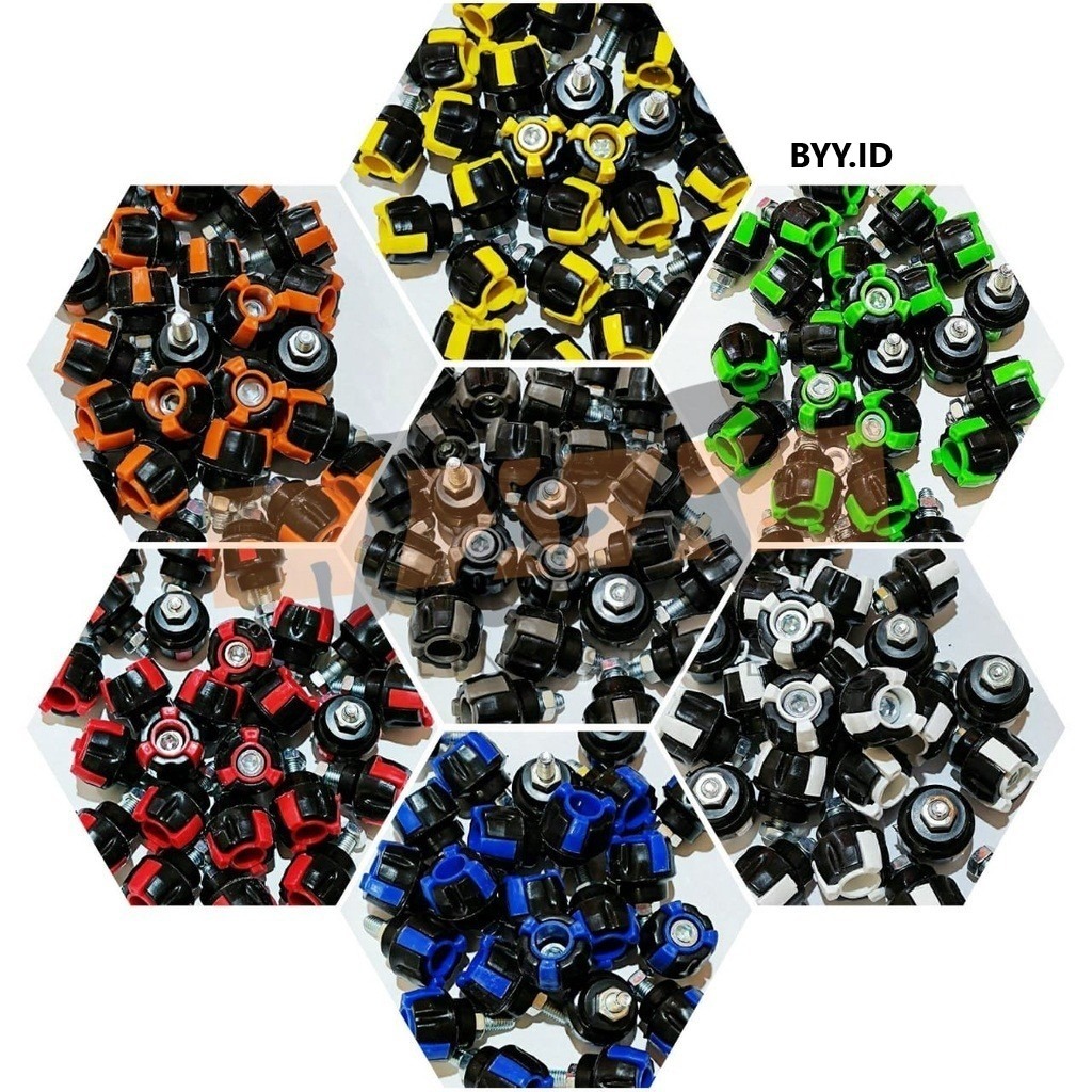 BAUT VARIASI MOTOR / BAUT PLAT MOTOR / BAUT TUTUP KNALPOT SEMUA MOTOR