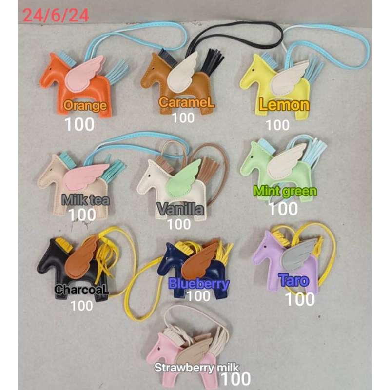Gantungan Kuda Rodeo Pegase Horse / Mini Picotin Bag charm Accessories Tas Wanita