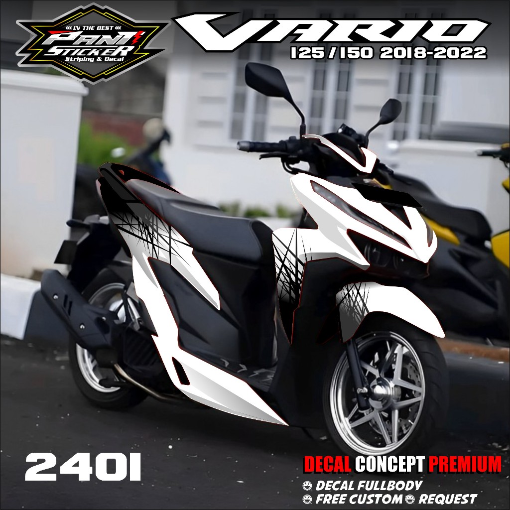Decal Custom Full Body Vario 125/150 NEW Skotlet Decal Vario New 125 full body
