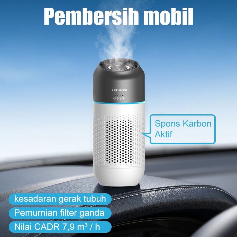 KODE A74G air purifier ac mini filter udara air purifier ruangan purifier air purifier sharp dehumid