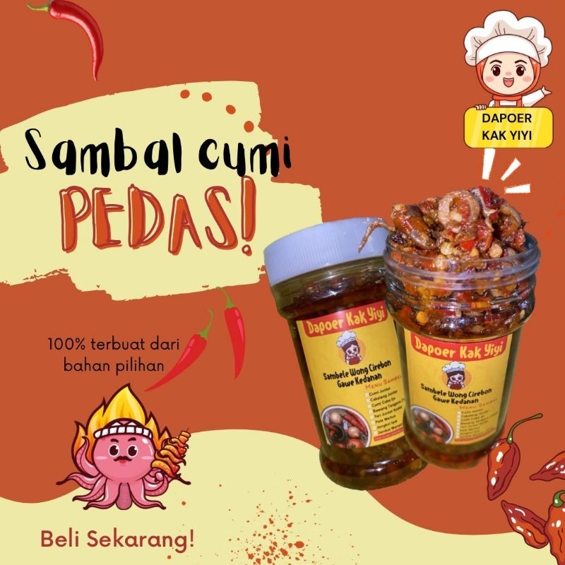 

sambel cumi jontor ,dari bahan pilihan smpe bikin nagih