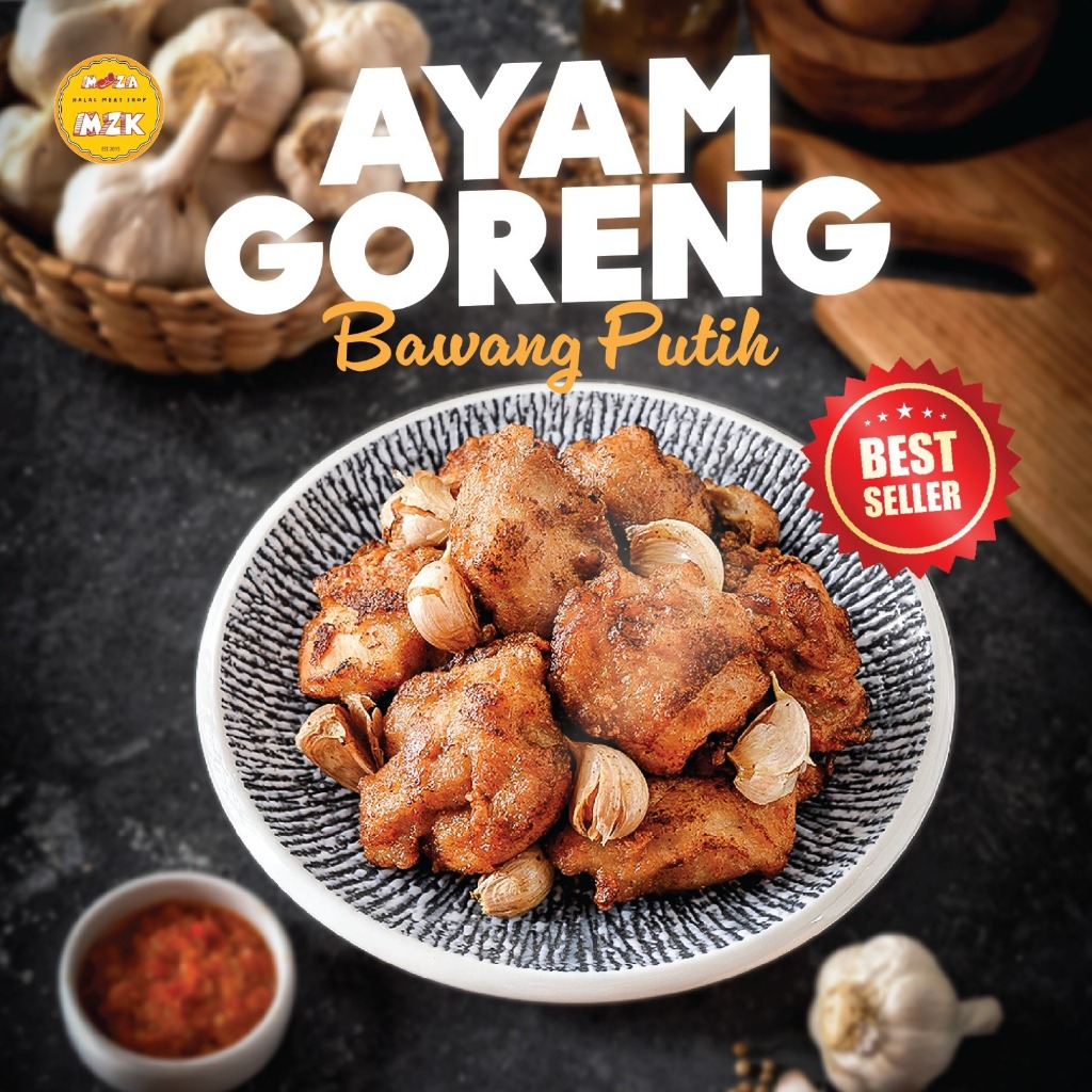 

Ayam Bawang Putih 500gr