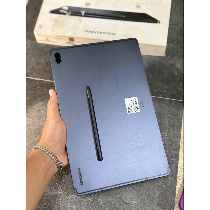 Samsung TAB S7 FE 5G 128GB FULLSET RESMI ORIGINAL