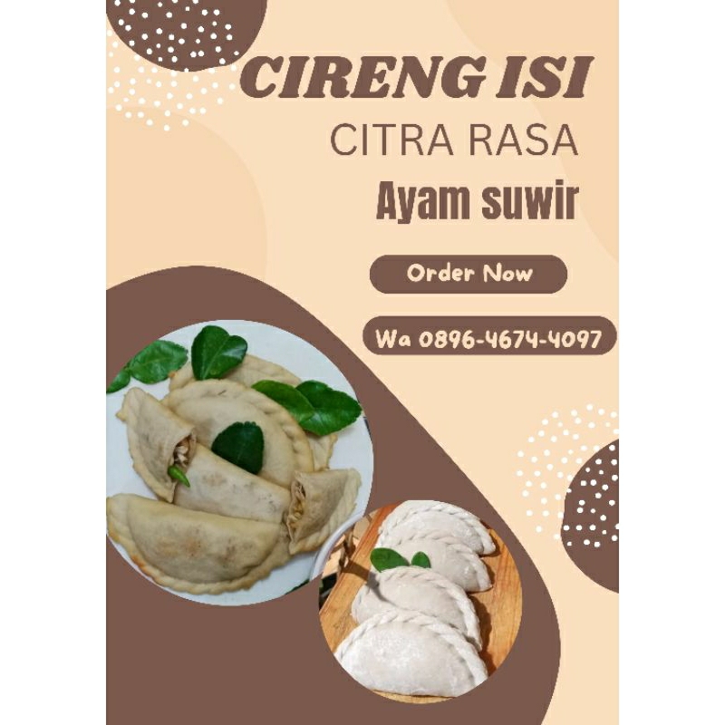 

Cireng Pastel Isi Ayam Suwir