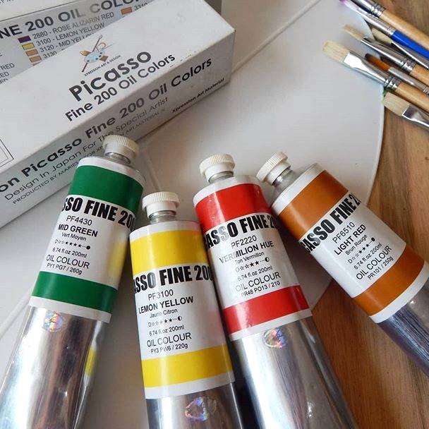 

Cat Minyak Picasso Oil Colour 2ml v T8I8