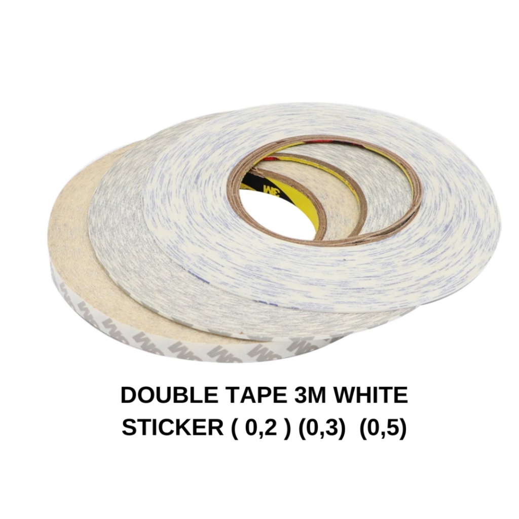 Double Tape 3M Putih Lem Perekat Lcd Lem Perekat Touchscreen