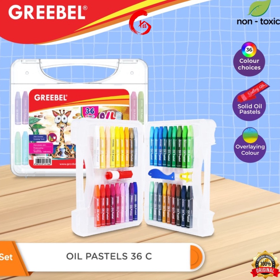 

GREEBEL Oil Pastel Krayon Set 36 s R4U9