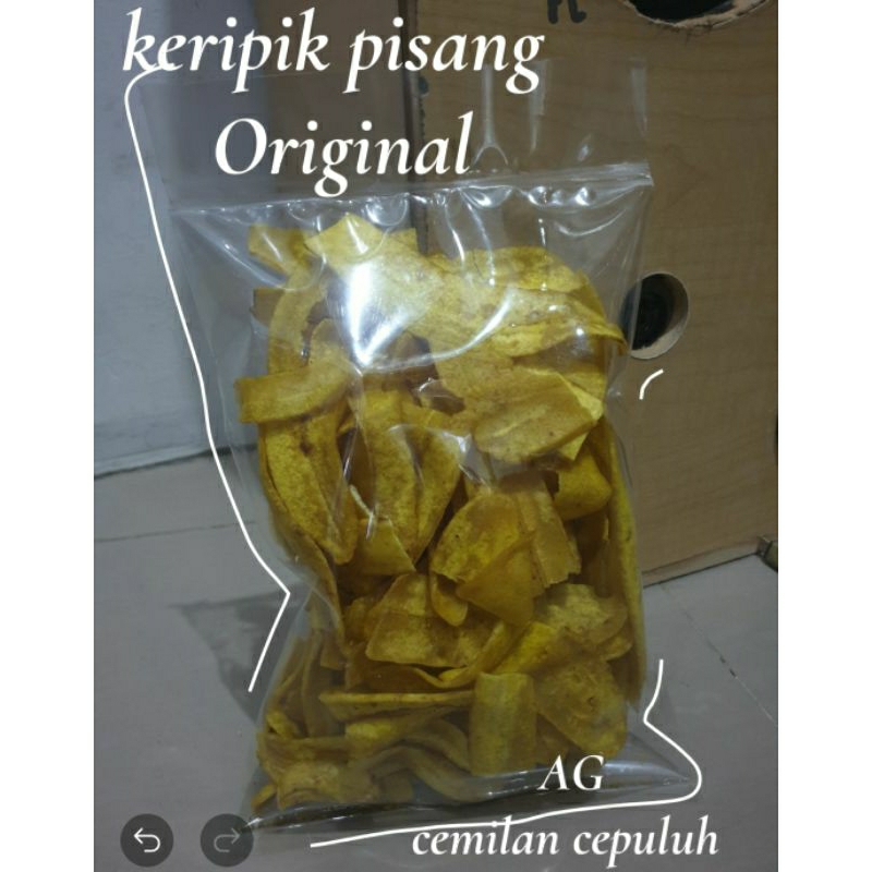 

keripik pisang manis original