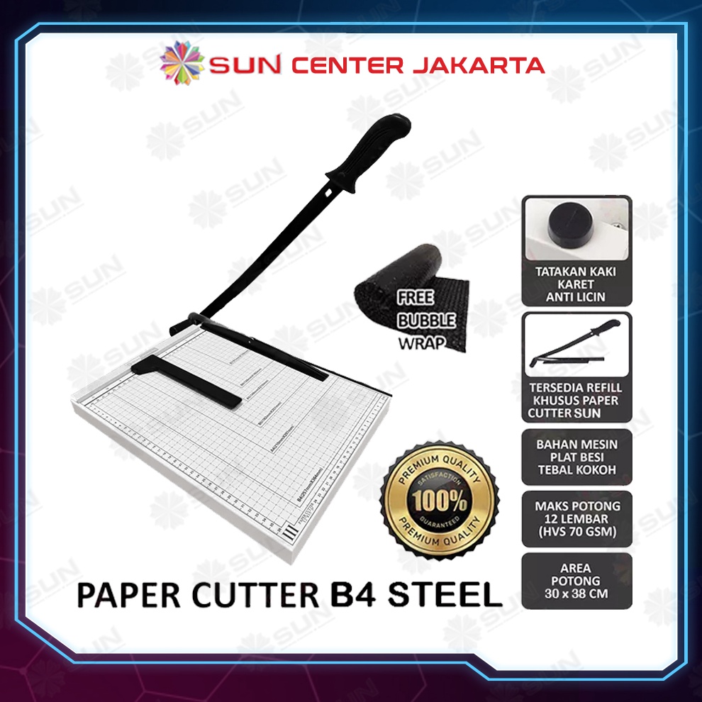 

Paper Cutter Folio F4 B4 Alat Potong Mesin Pemotong Kertas HVS Sticker Dos PVC ID Card Yellow Board Art Paper Vinyl Bontax Camel Kertas Foto A5 A4 F4 B4 Glossy Silky Glossy Photo Paper h X8Y2