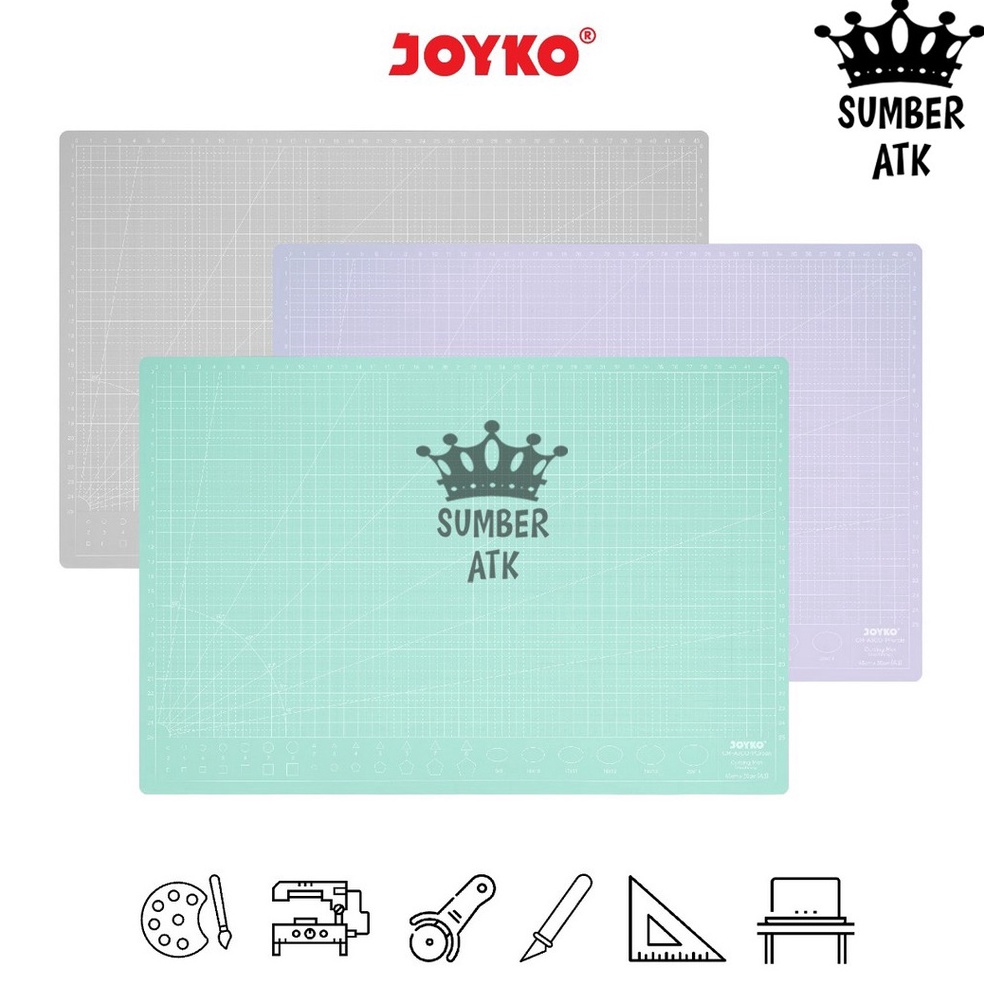 

Cutting Mat Alas Potong Joyko CMA3CO Ukuran A3 t Z4M7