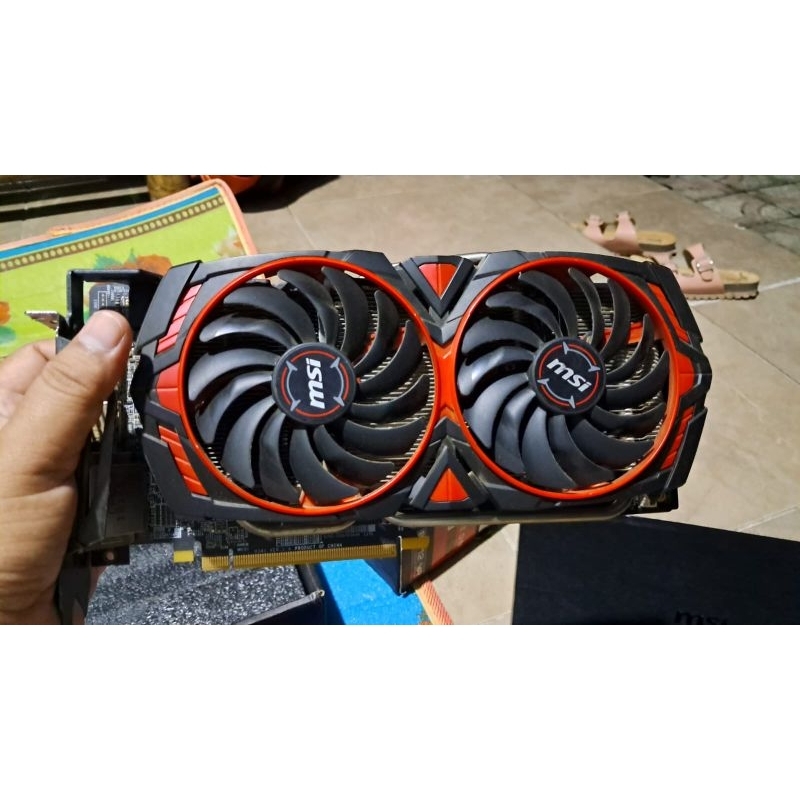 VGA RX 570 8GB MSI ARMOR MK2 not 580, 1660, 2060