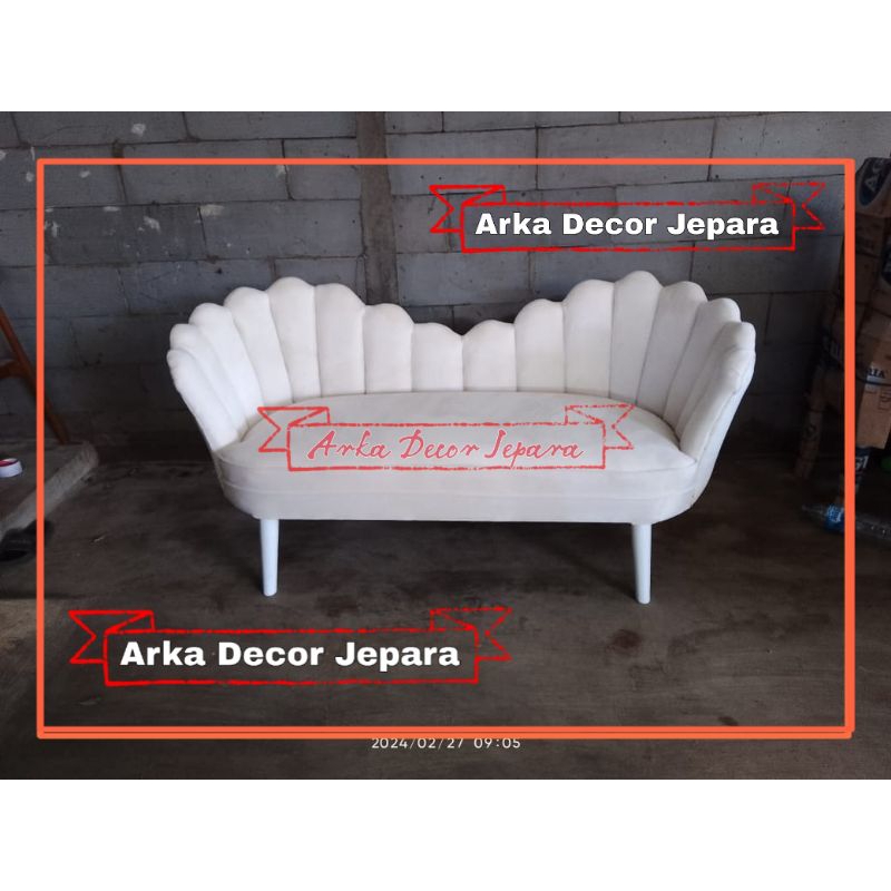 KURSI PELAMINAN KERANG LOVE / KURSI PELAMINAN TERBARU / KURSI PENGANTIN LESTI